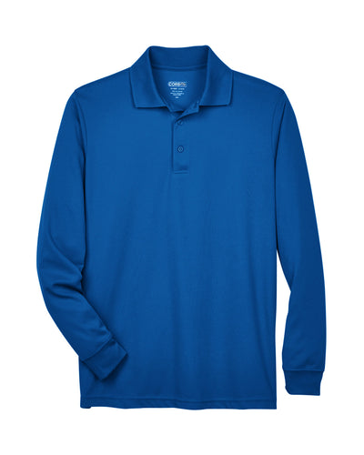 CORE365 Men's Pinnacle Performance Long-Sleeve Piqué Polo