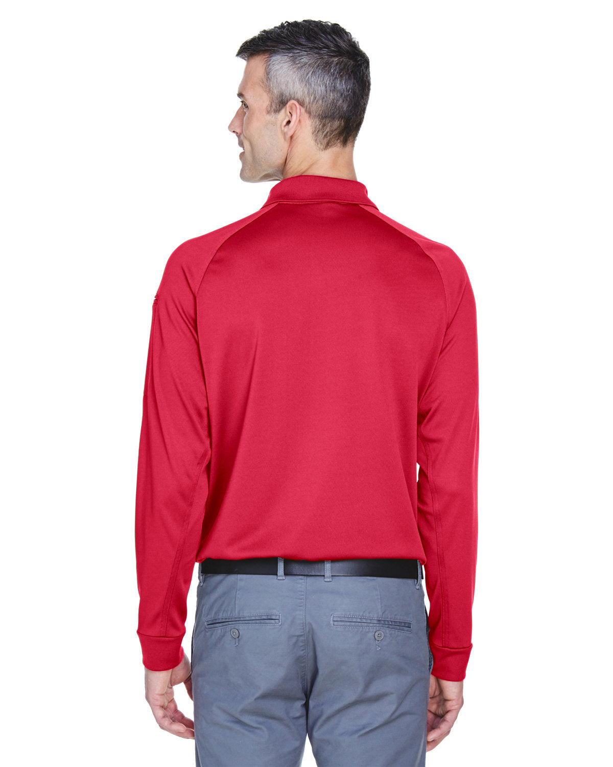 Harriton Men's Advantage Snag Protection Plus Long-Sleeve Tactical Polo Harriton