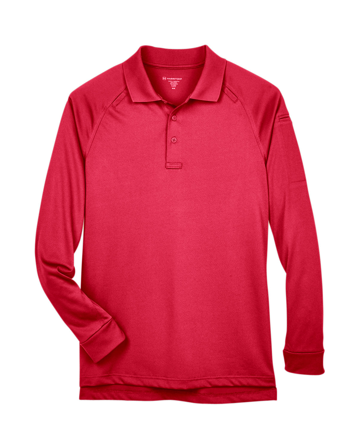 Harriton Men's Advantage Snag Protection Plus Long-Sleeve Tactical Polo Harriton