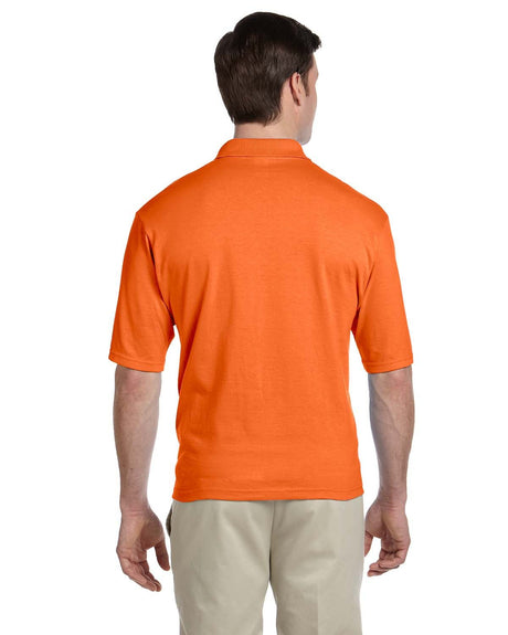 JERZEES Men's SpotShield™ 50/50 Polo with Pocket JERZEES