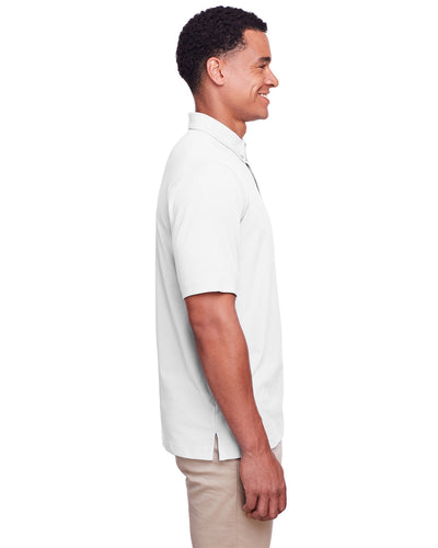 UltraClub Men's Lakeshore Stretch Cotton Performance Polo