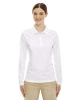 CORE365 Ladies' Pinnacle Performance Long-Sleeve Piqué Polo CORE365