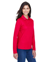CORE365 Ladies' Pinnacle Performance Long-Sleeve Piqué Polo CORE365