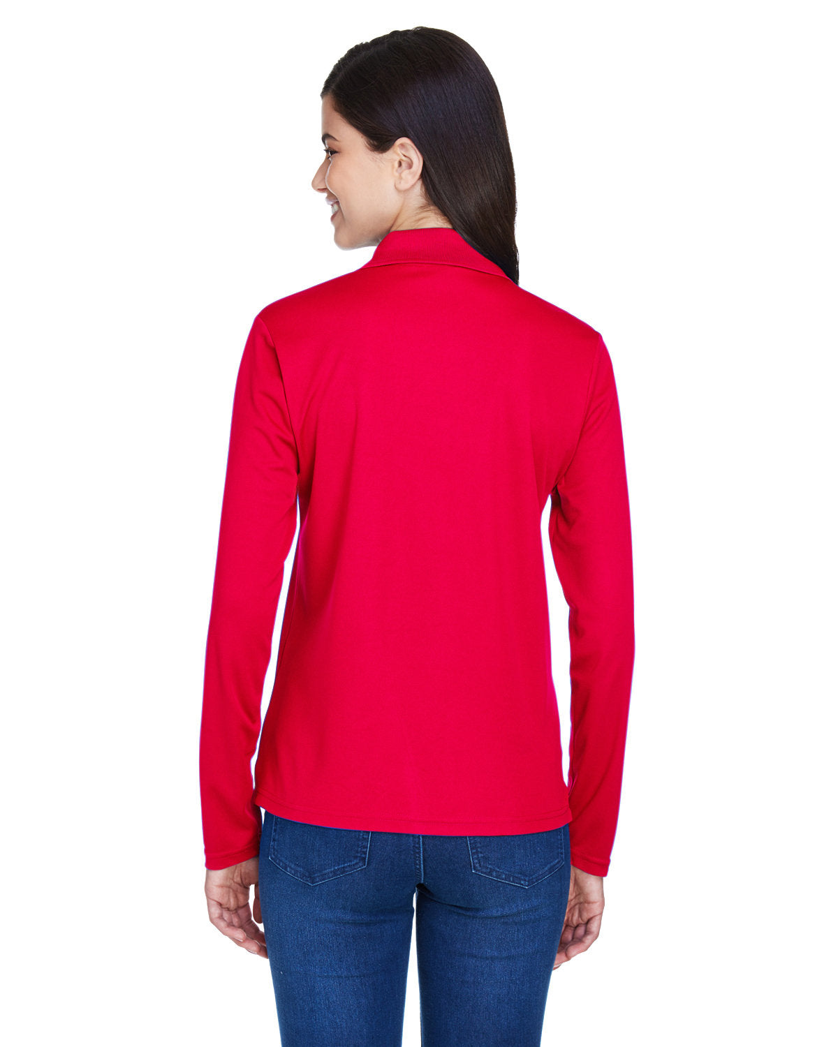 CORE365 Ladies' Pinnacle Performance Long-Sleeve Piqué Polo CORE365