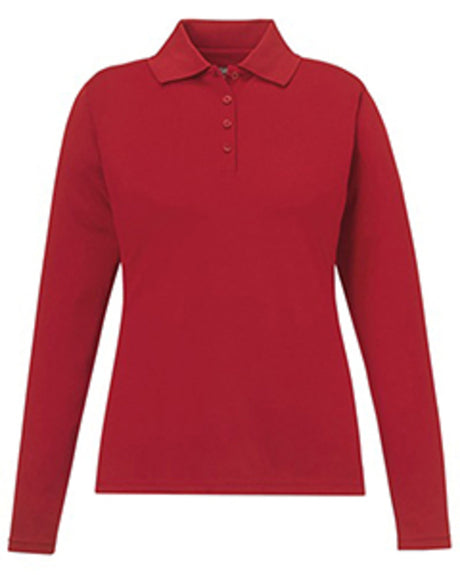 CORE365 Ladies' Pinnacle Performance Long-Sleeve Piqué Polo CORE365