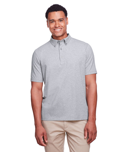 UltraClub Men's Lakeshore Stretch Cotton Performance Polo