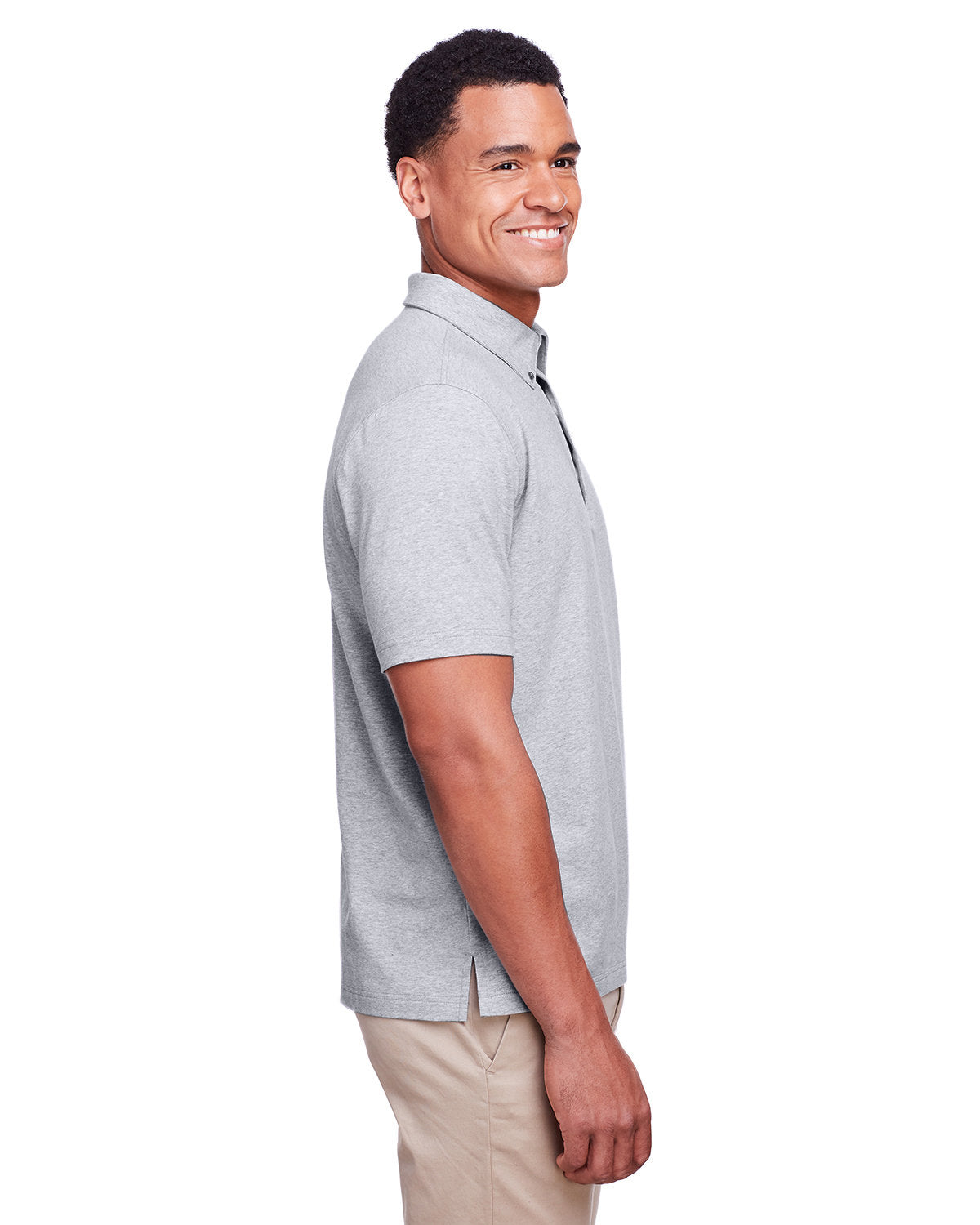 UltraClub Men's Lakeshore Stretch Cotton Performance Polo UltraClub