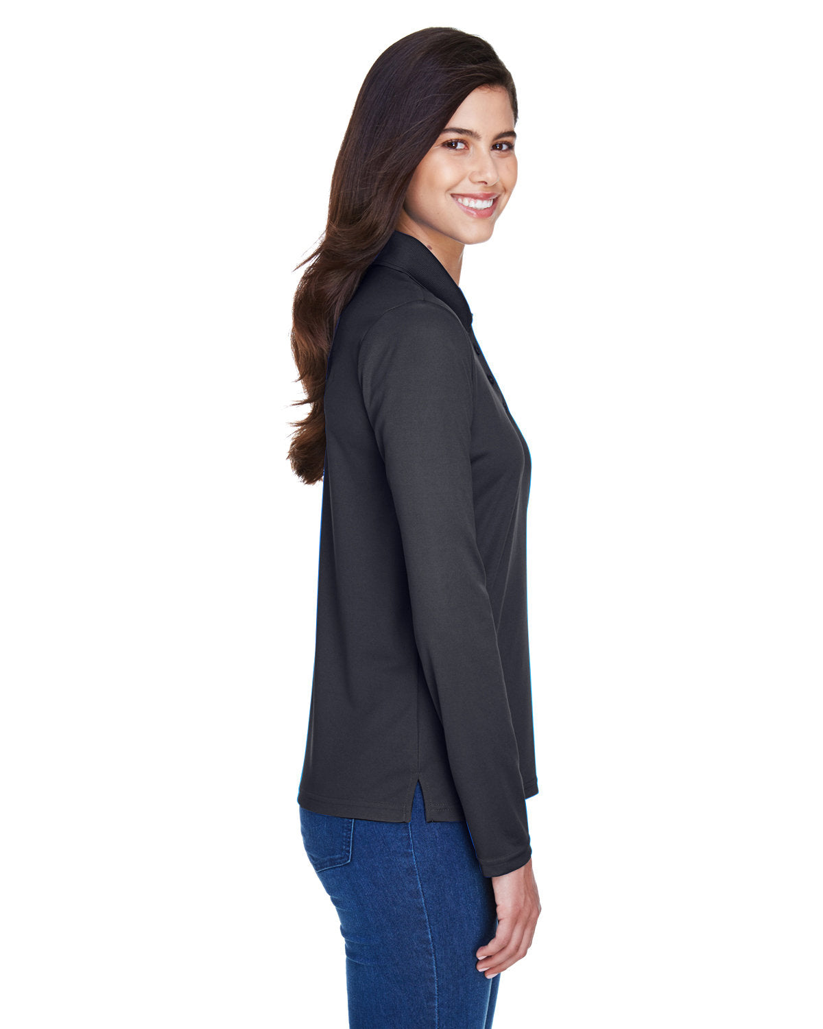 CORE365 Ladies' Pinnacle Performance Long-Sleeve Piqué Polo CORE365