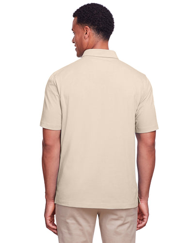 UltraClub Men's Lakeshore Stretch Cotton Performance Polo