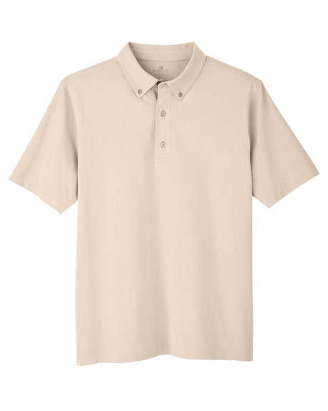 UltraClub Men's Lakeshore Stretch Cotton Performance Polo UltraClub