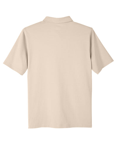 UltraClub Men's Lakeshore Stretch Cotton Performance Polo