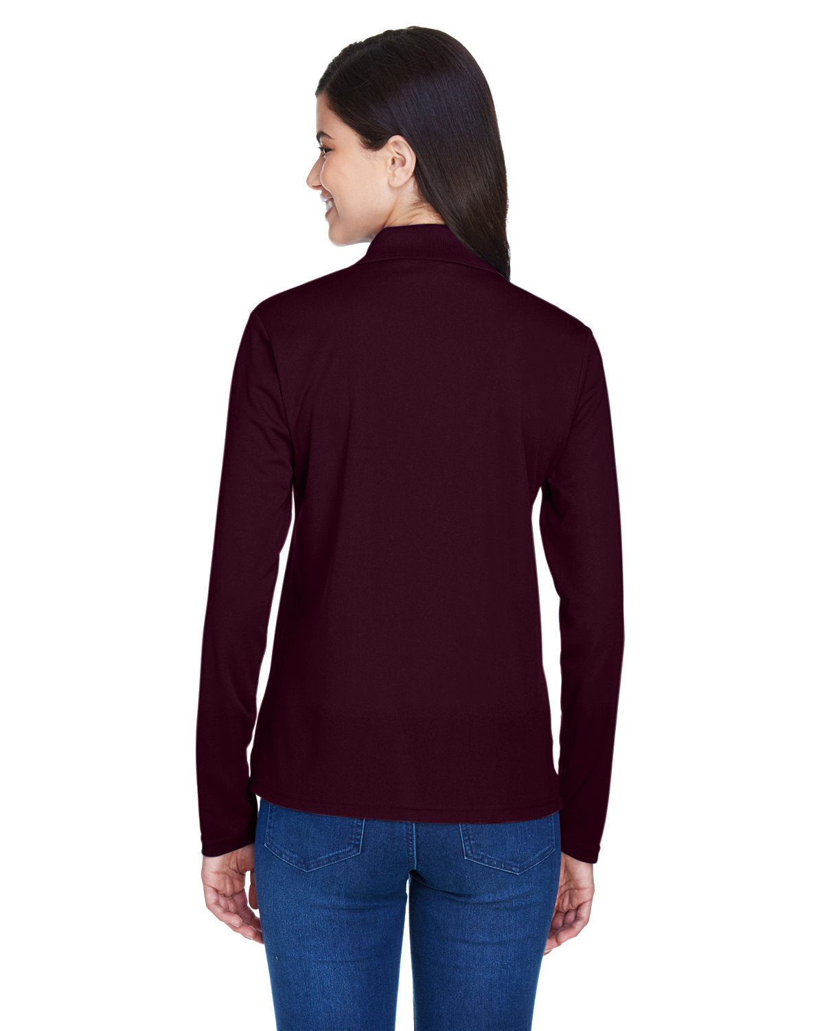 CORE365 Ladies' Pinnacle Performance Long-Sleeve Piqué Polo CORE365