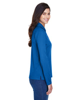 CORE365 Ladies' Pinnacle Performance Long-Sleeve Piqué Polo CORE365