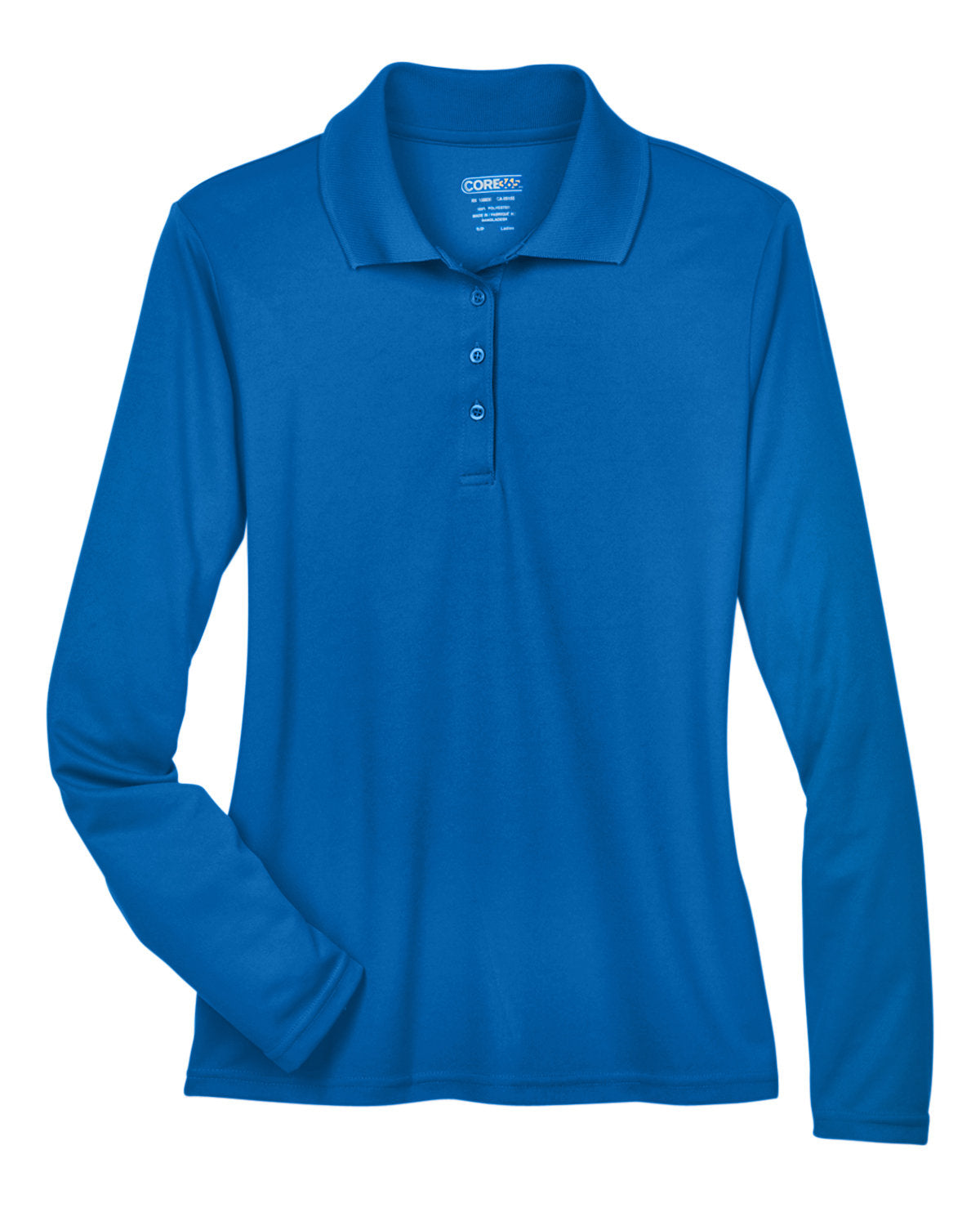 CORE365 Ladies' Pinnacle Performance Long-Sleeve Piqué Polo CORE365