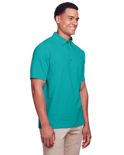 UltraClub Men's Lakeshore Stretch Cotton Performance Polo