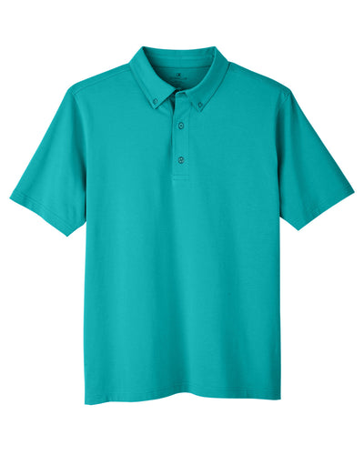 UltraClub Men's Lakeshore Stretch Cotton Performance Polo