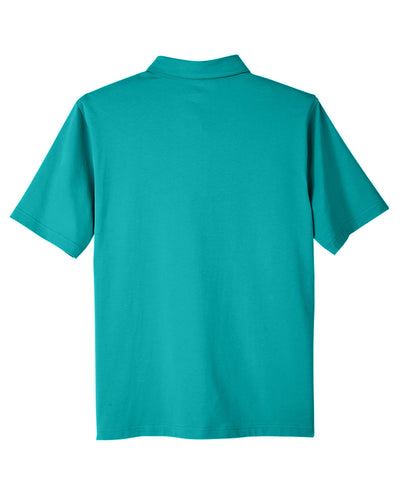 UltraClub Men's Lakeshore Stretch Cotton Performance Polo