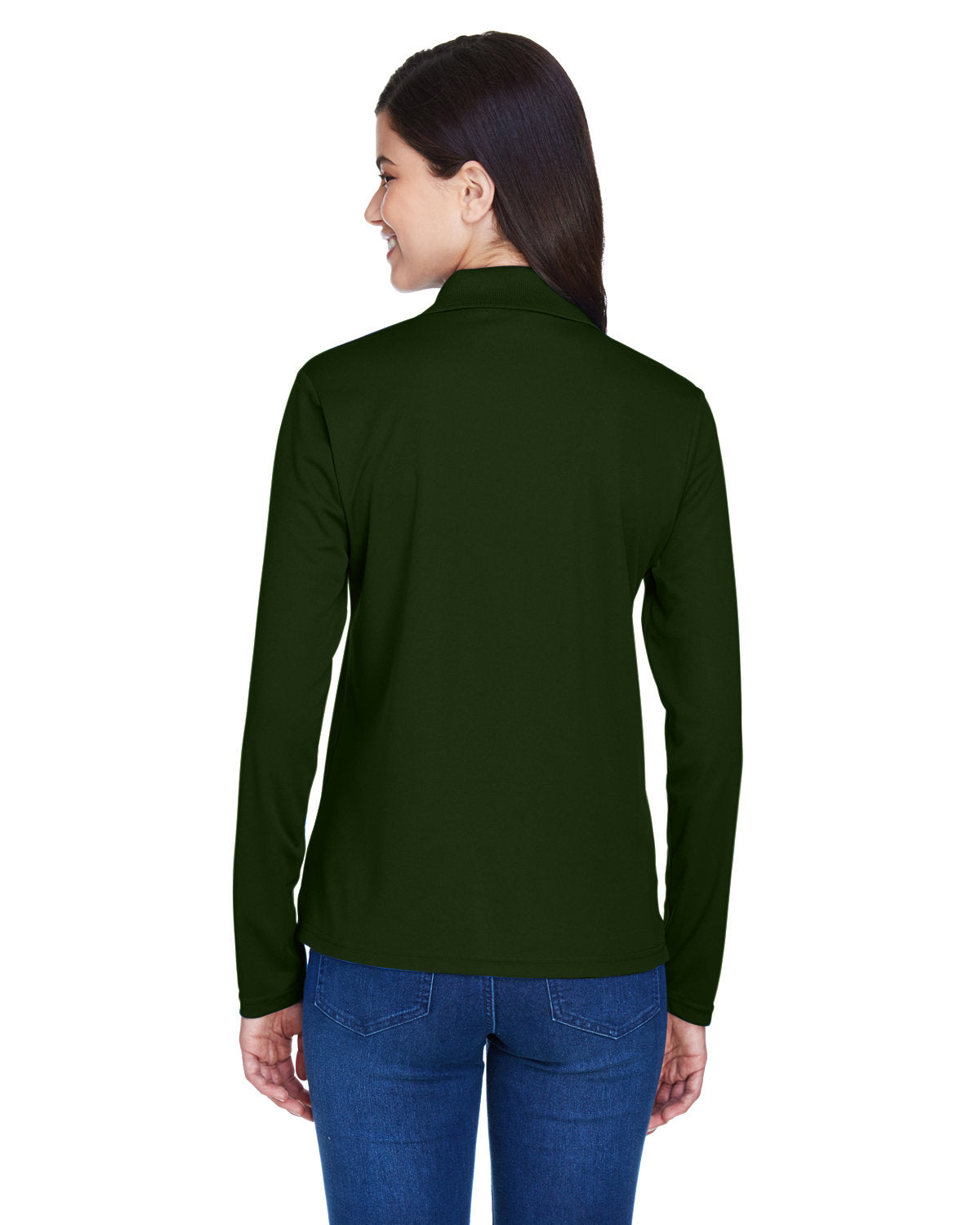 CORE365 Ladies' Pinnacle Performance Long-Sleeve Piqué Polo CORE365