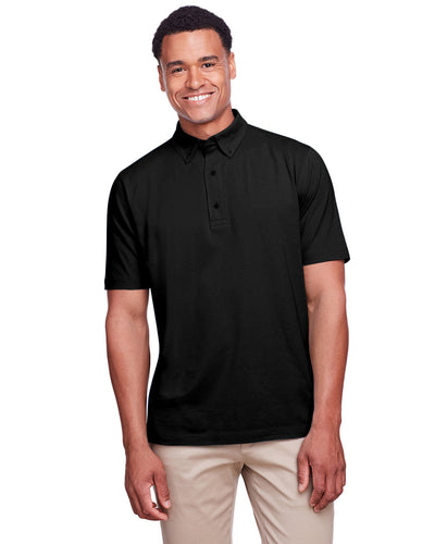 UltraClub Men's Lakeshore Stretch Cotton Performance Polo