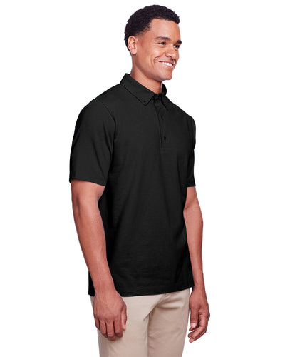 UltraClub Men's Lakeshore Stretch Cotton Performance Polo