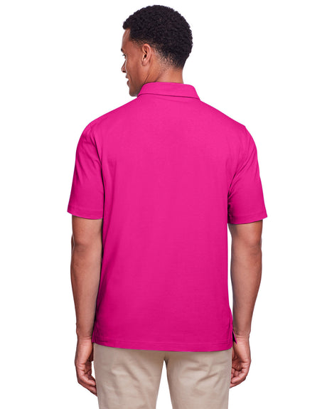 UltraClub Men's Lakeshore Stretch Cotton Performance Polo UltraClub