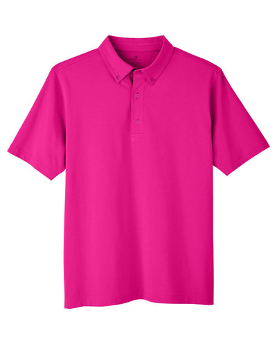 UltraClub Men's Lakeshore Stretch Cotton Performance Polo