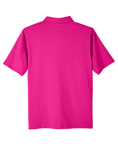 UltraClub Men's Lakeshore Stretch Cotton Performance Polo