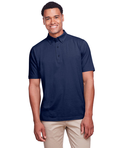 UltraClub Men's Lakeshore Stretch Cotton Performance Polo