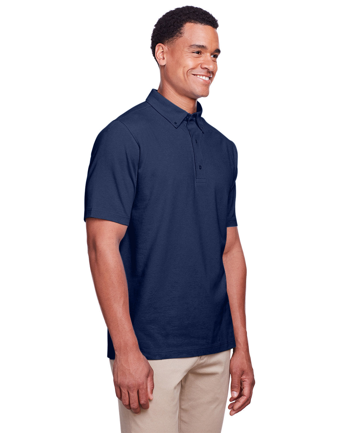 UltraClub Men's Lakeshore Stretch Cotton Performance Polo UltraClub