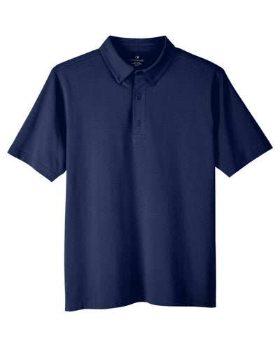 UltraClub Men's Lakeshore Stretch Cotton Performance Polo