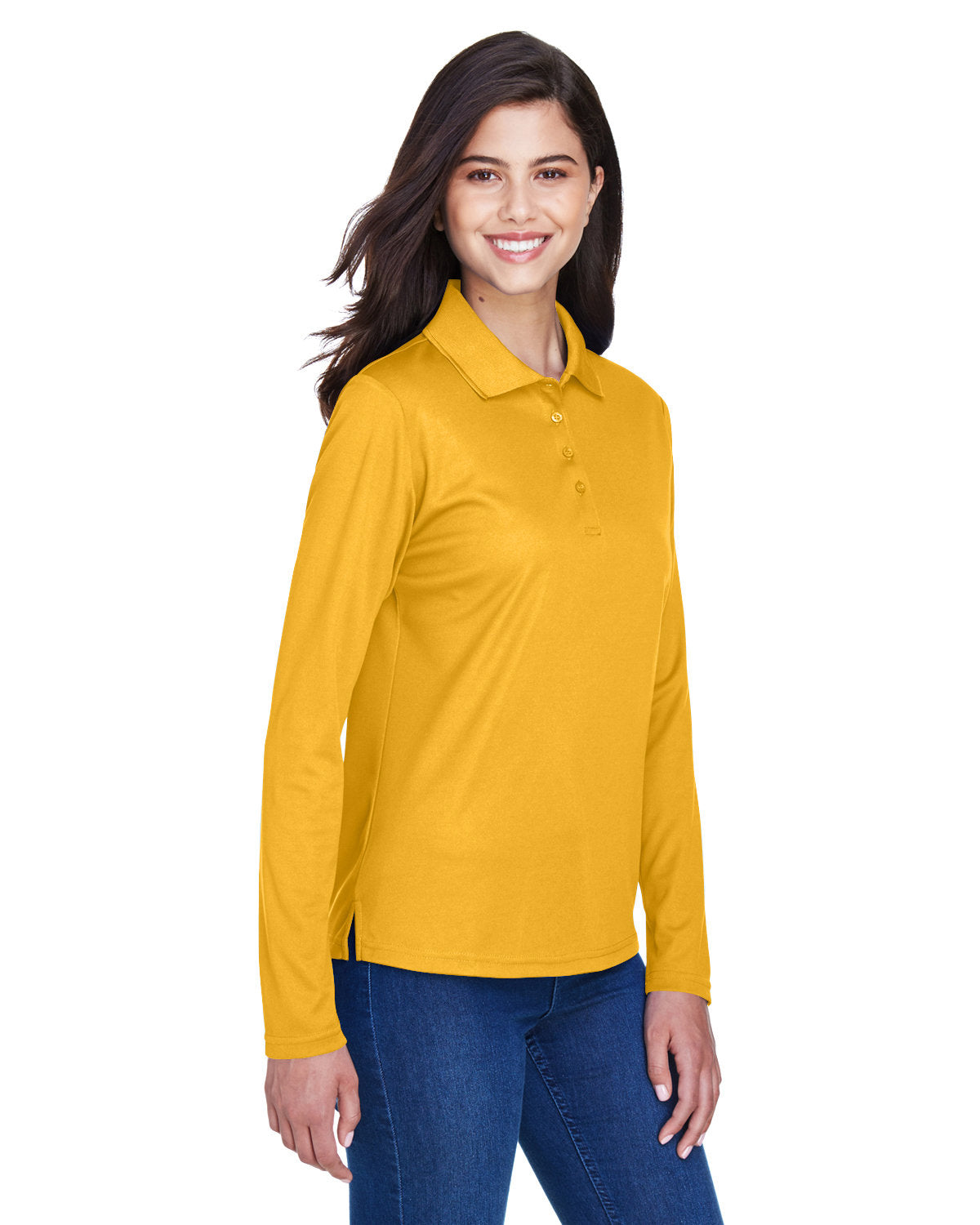 CORE365 Ladies' Pinnacle Performance Long-Sleeve Piqué Polo CORE365