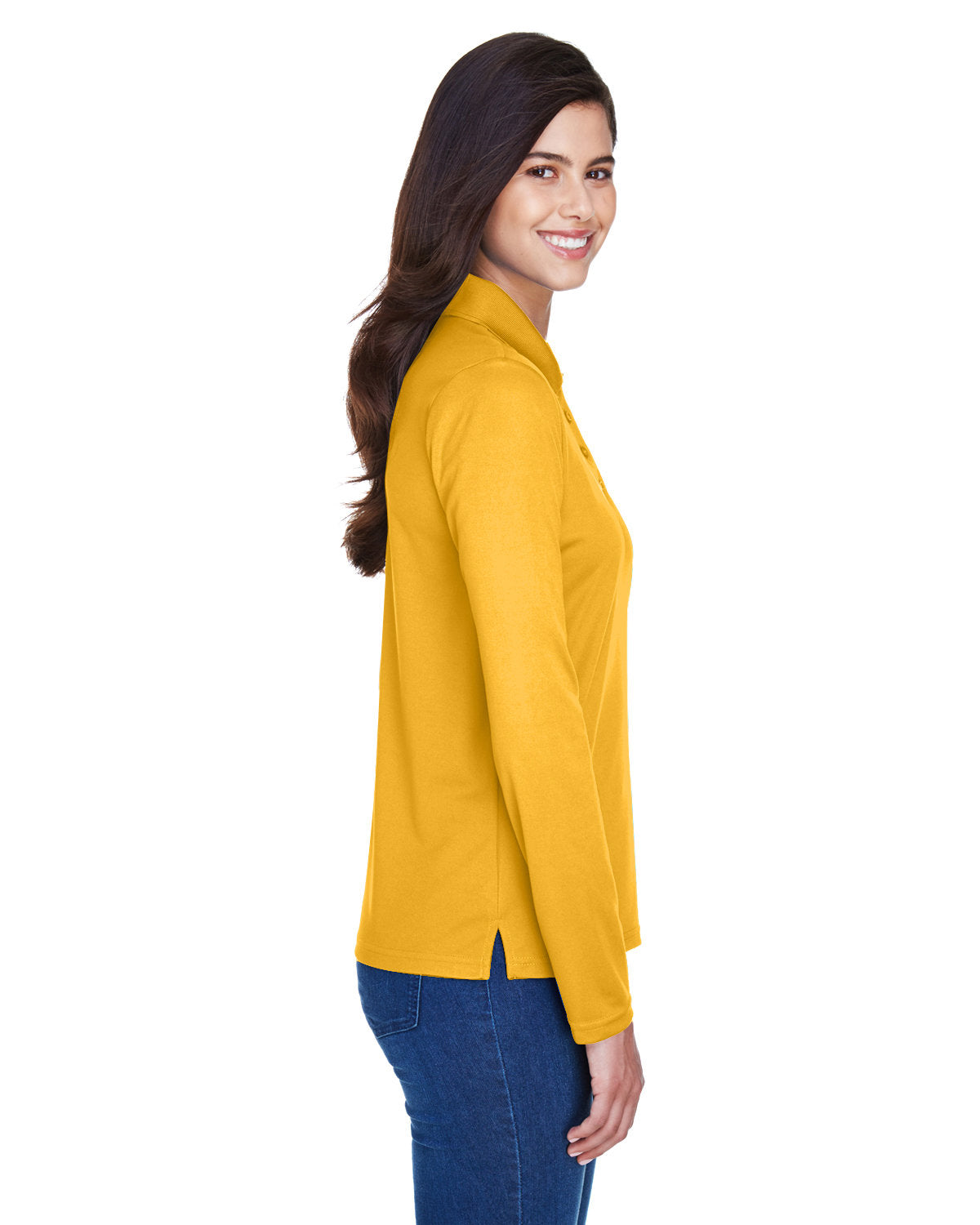 CORE365 Ladies' Pinnacle Performance Long-Sleeve Piqué Polo CORE365
