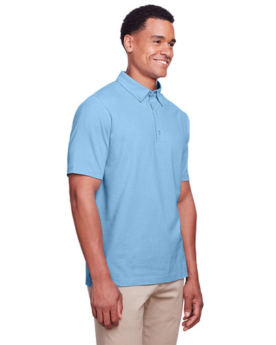 UltraClub Men's Lakeshore Stretch Cotton Performance Polo