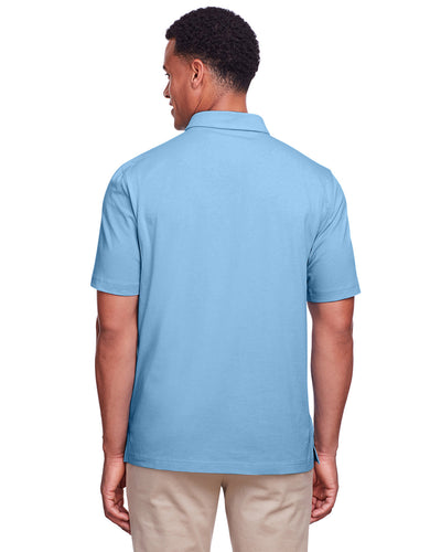UltraClub Men's Lakeshore Stretch Cotton Performance Polo