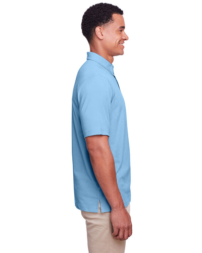UltraClub Men's Lakeshore Stretch Cotton Performance Polo