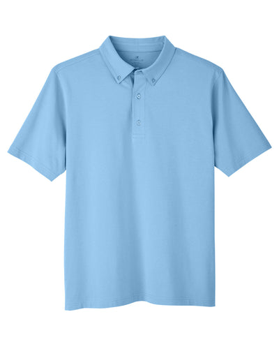 UltraClub Men's Lakeshore Stretch Cotton Performance Polo