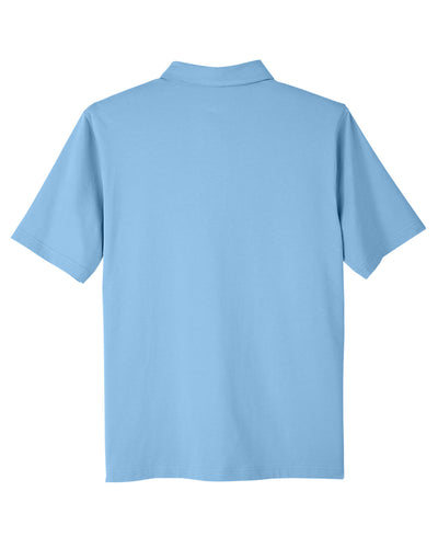UltraClub Men's Lakeshore Stretch Cotton Performance Polo