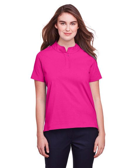 UltraClub Ladies' Lakeshore Stretch Cotton Performance Polo UltraClub