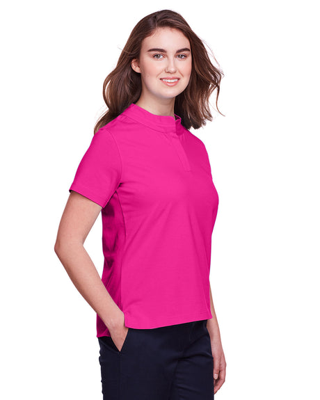 UltraClub Ladies' Lakeshore Stretch Cotton Performance Polo UltraClub