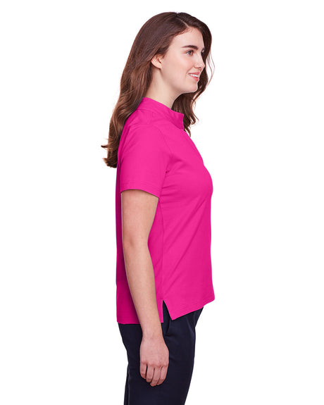 UltraClub Ladies' Lakeshore Stretch Cotton Performance Polo UltraClub