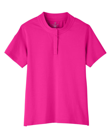 UltraClub Ladies' Lakeshore Stretch Cotton Performance Polo UltraClub