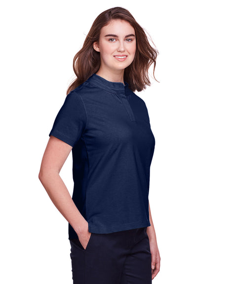 UltraClub Ladies' Lakeshore Stretch Cotton Performance Polo UltraClub