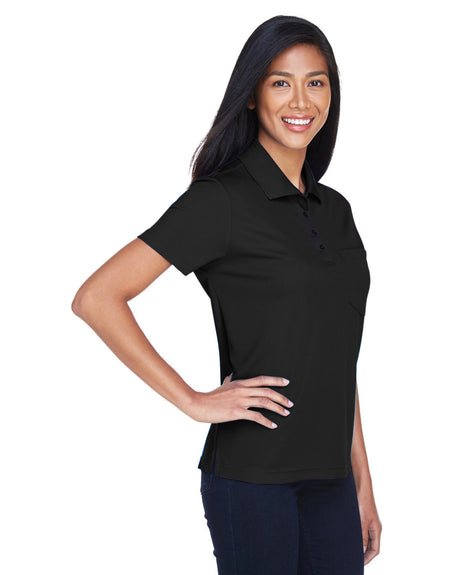 CORE365 Ladies' Origin Performance Piqué Polo with Pocket CORE365