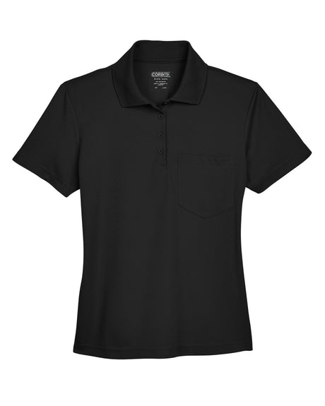 CORE365 Ladies' Origin Performance Piqué Polo with Pocket CORE365