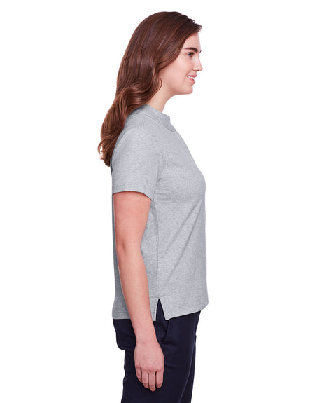 UltraClub Ladies' Lakeshore Stretch Cotton Performance Polo UltraClub