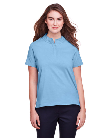 UltraClub Ladies' Lakeshore Stretch Cotton Performance Polo UltraClub