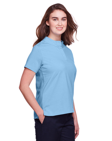 UltraClub Ladies' Lakeshore Stretch Cotton Performance Polo UltraClub