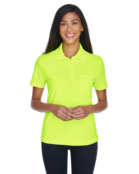 CORE365 Ladies' Origin Performance Piqué Polo with Pocket CORE365