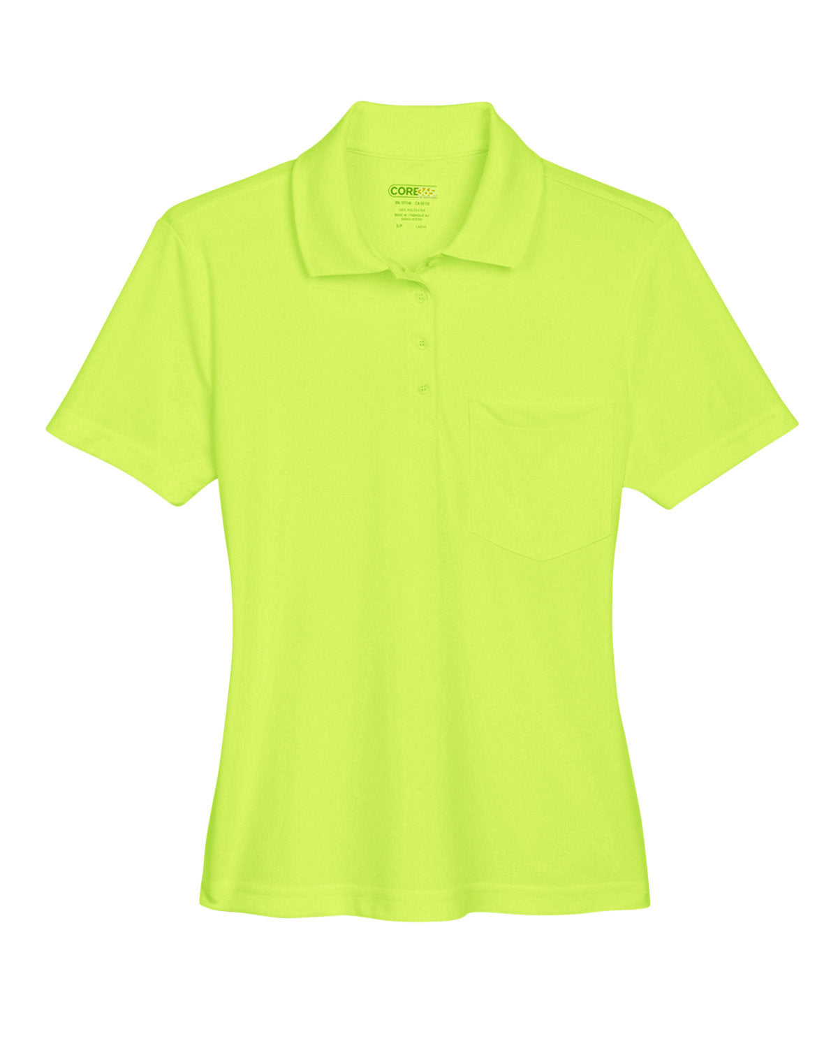 CORE365 Ladies' Origin Performance Piqué Polo with Pocket CORE365