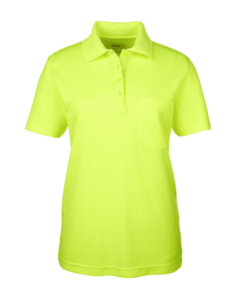 CORE365 Ladies' Origin Performance Piqué Polo with Pocket CORE365